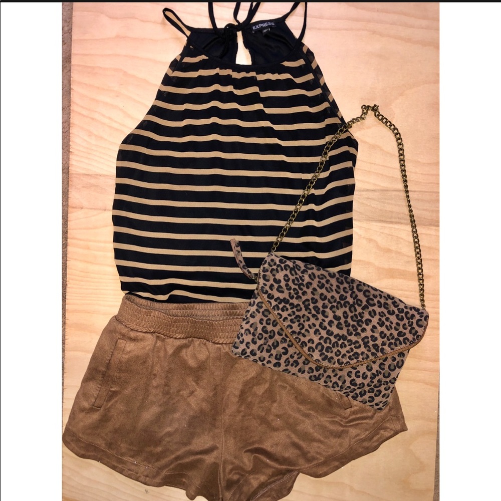 Express High Neck Blouson Cami